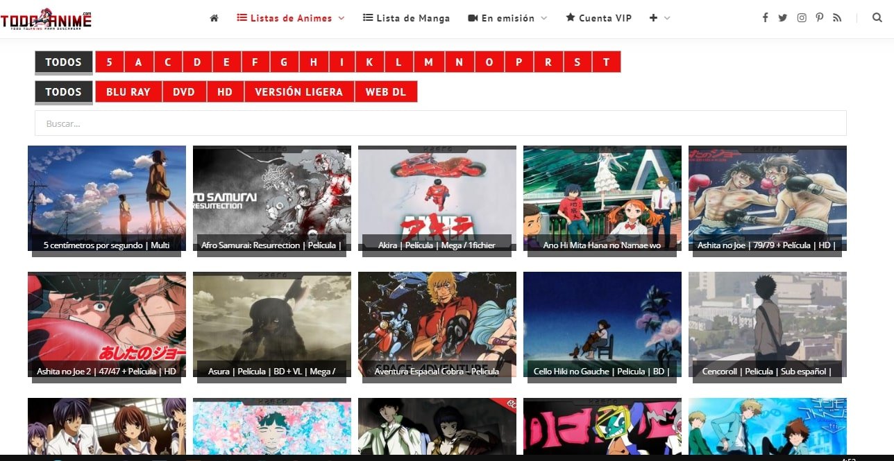 descargar animes en español latino por google drive