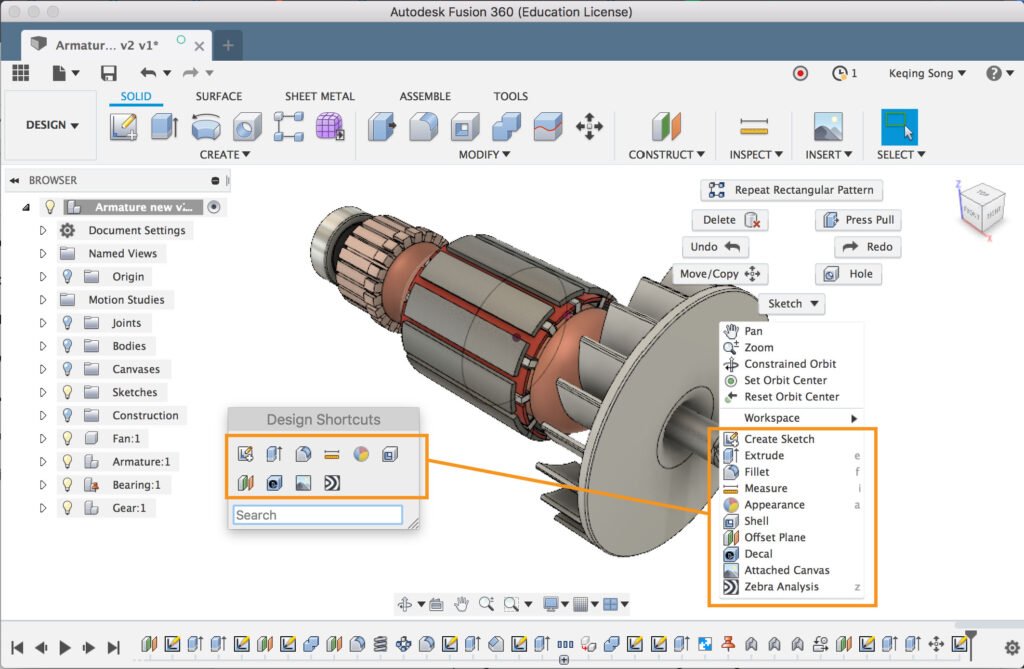 fusion 360 free 2020